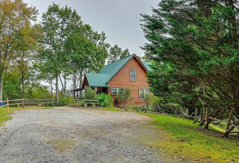 10 Mi To Dtwn Franklin: Cabin W/ Smoky Mtn View