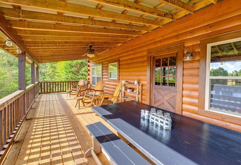 10 Mi To Dtwn Franklin: Cabin W/ Smoky Mtn View