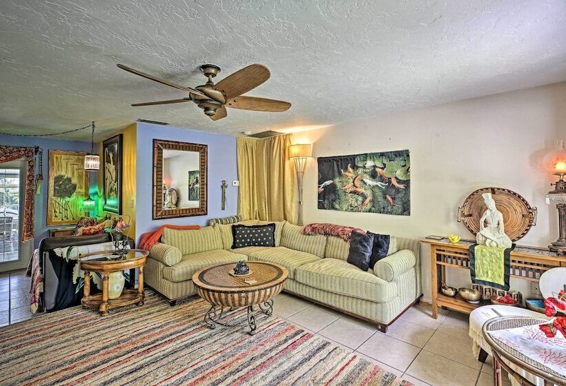 Boho Style Escape W/ Patio ~ 3 Mi To Bonita Beach!