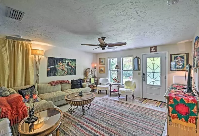 Boho Style Escape W/ Patio ~ 3 Mi To Bonita Beach!