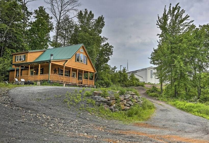 Porch, Fire Pit + Valley Views: Blakely Cabin!