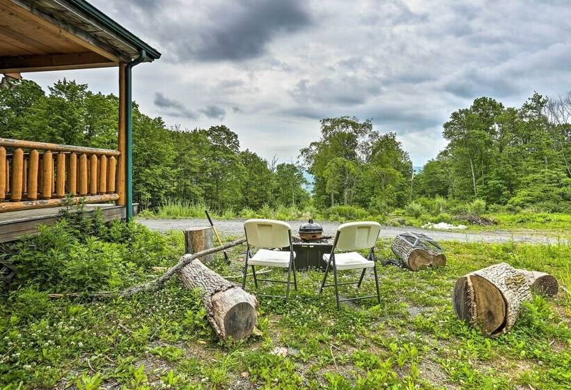 Porch, Fire Pit + Valley Views: Blakely Cabin!