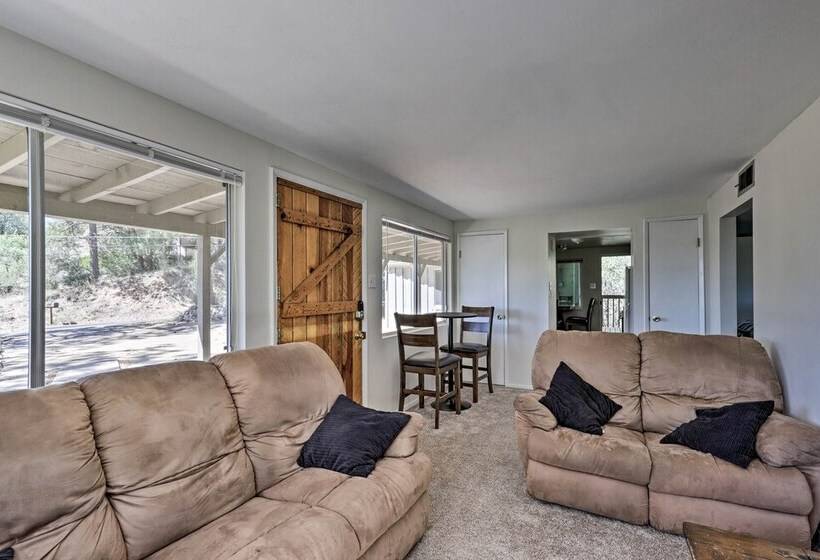 Quiet Home W/ Deck & Mtn Views ~ 3 Mi To Prescott