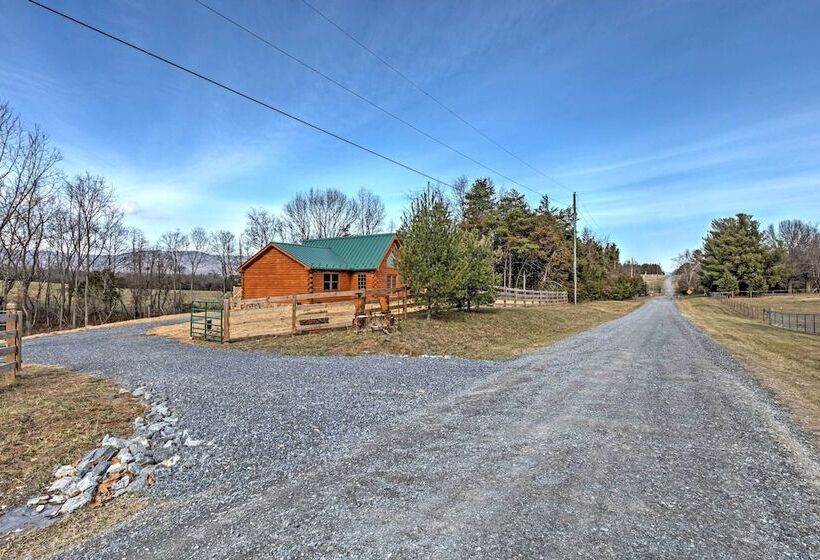 Quiet Shenandoah Cabin W/ Porch & Pastoral Views!
