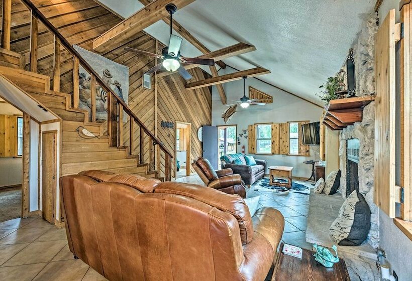 Ruidoso Cabin W/ Deck & Grill Walk To Town!