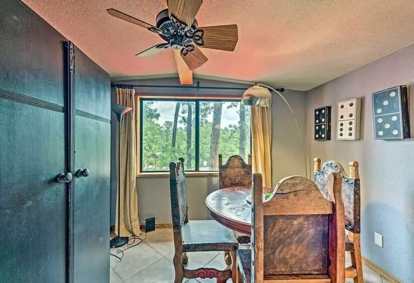 Ruidoso Cabin W/ Deck & Grill   Walk To Town!