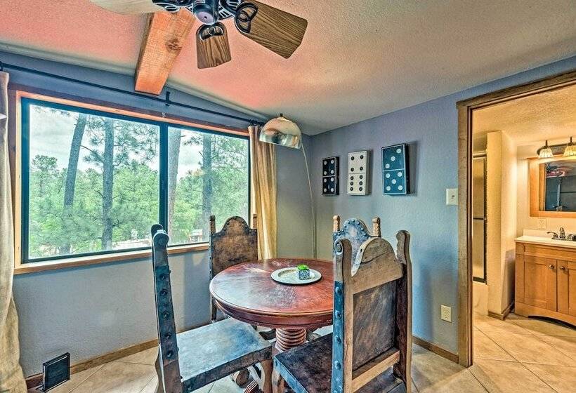 Ruidoso Cabin W/ Deck & Grill Walk To Town!