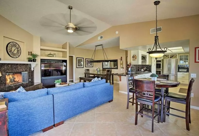 Pool/spa, Theater Room & Views: Palm Desert Home!