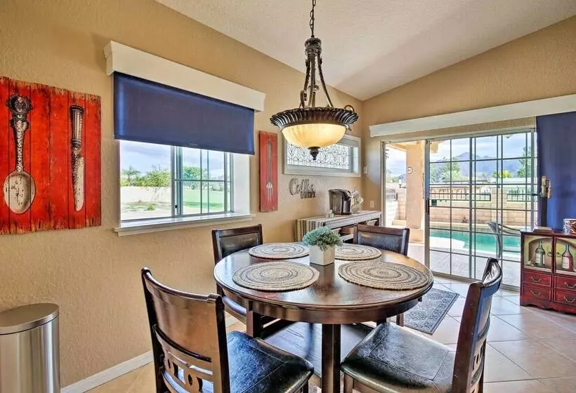 Pool/spa, Theater Room & Views: Palm Desert Home!