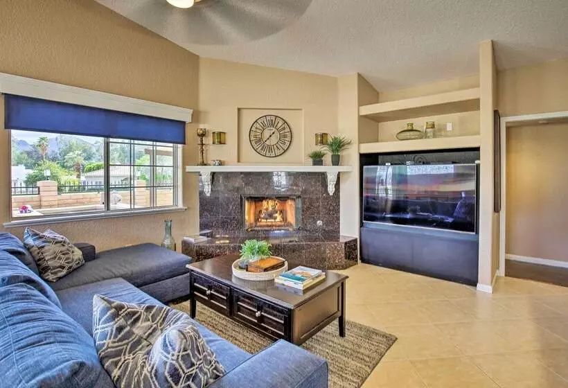 Pool/spa, Theater Room & Views: Palm Desert Home!