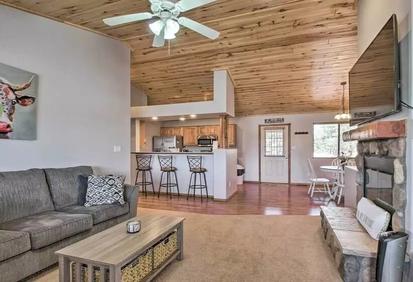 16 Mi To Sitgreaves: Overgaard Cabin W/ Porch