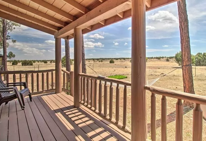 16 Mi To Sitgreaves: Overgaard Cabin W/ Porch