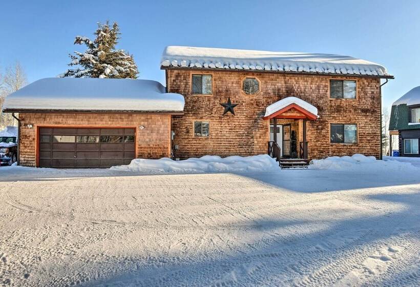 Elevated Alpine Escape: Mtn Views + Game Room!