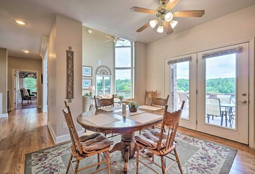 Lakefront Crossville Home W/ Pool Table!