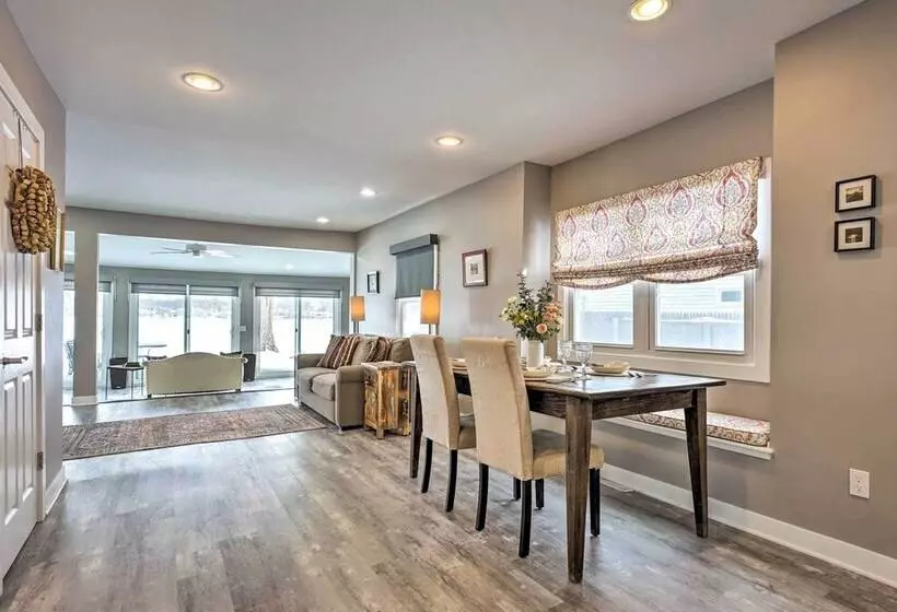 Lakeside Retreat W/ Office & Stunning Views!