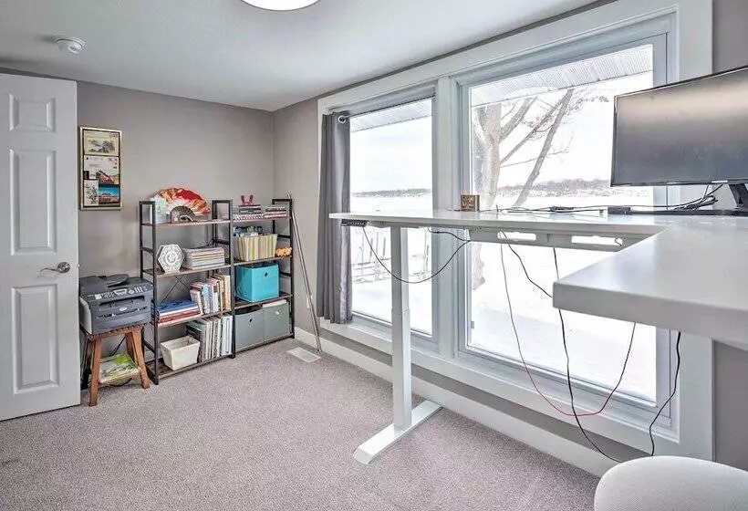 Lakeside Retreat W/ Office & Stunning Views!