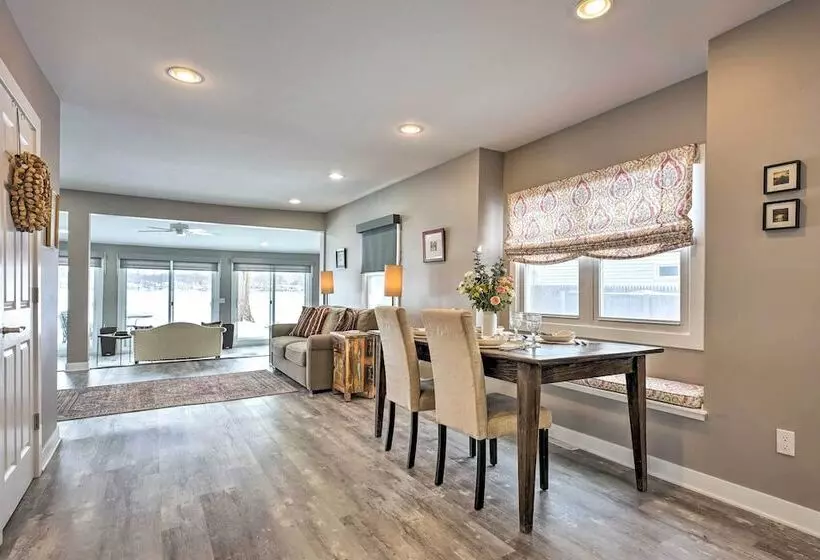 Lakeside Retreat W/ Office & Stunning Views!