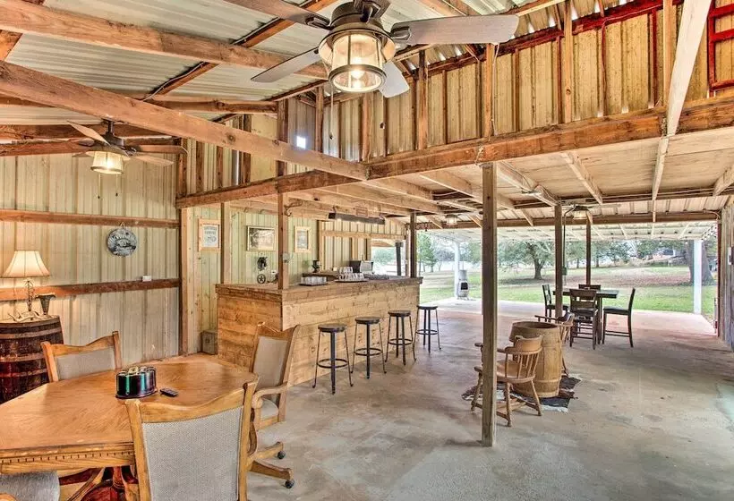 Spacious Lakefront Home W/ Fire Pit & Fun Barn!