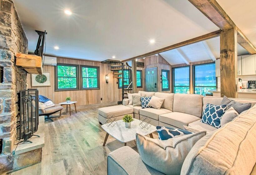 Pet Friendly Pocono Pines Rental W/ Hot Tub!