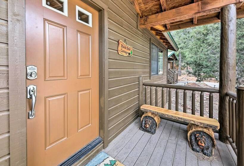 Quaint Show Low Cabin With Deck & Fireplace!