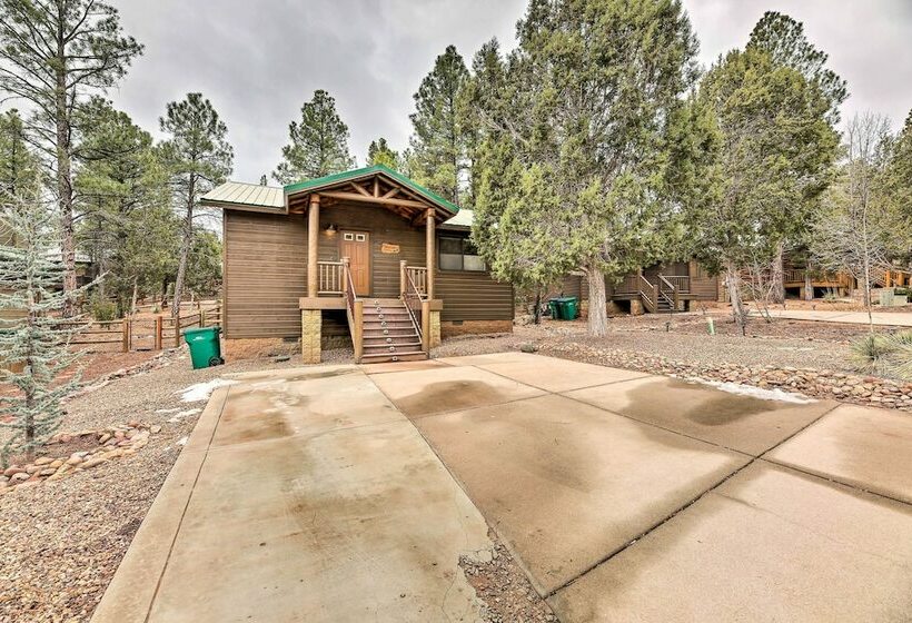 Quaint Show Low Cabin With Deck & Fireplace!