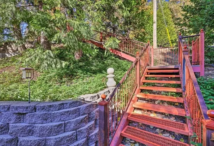 Deck W/ Forest Views: Quiet Twain Harte Cabin!