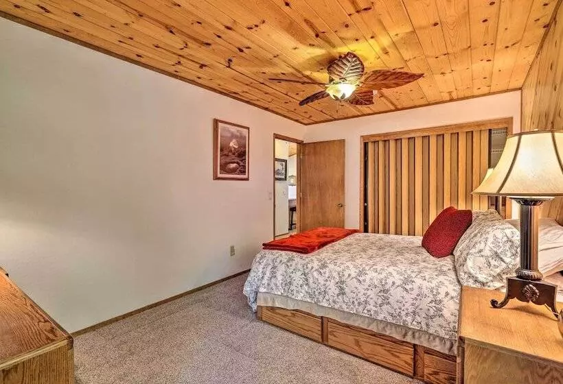 Deck W/ Forest Views: Quiet Twain Harte Cabin!