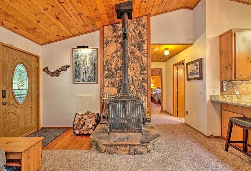 Deck W/ Forest Views: Quiet Twain Harte Cabin!