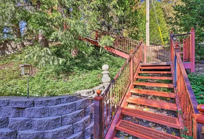 Deck W/ Forest Views: Quiet Twain Harte Cabin!