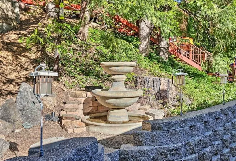 Deck W/ Forest Views: Quiet Twain Harte Cabin!