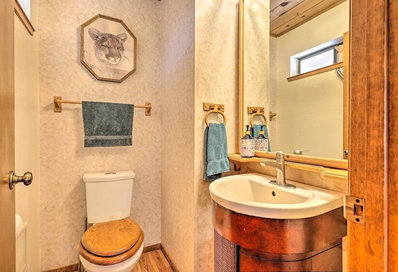 Deck W/ Forest Views: Quiet Twain Harte Cabin!