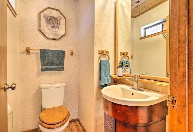 Deck W/ Forest Views: Quiet Twain Harte Cabin!