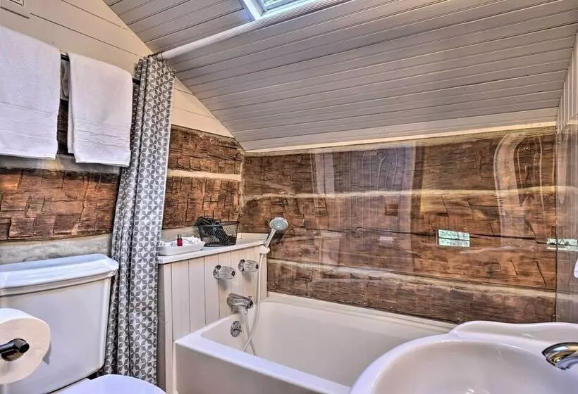 Cabin Near Boone W/ Hot Tub & Mountain Views