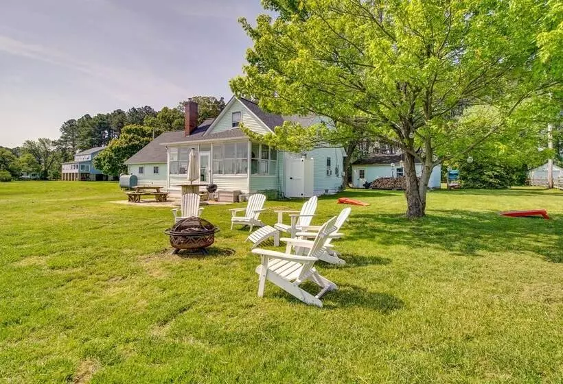 Waterfront Cottage In Piney Point W/ Kayaks!