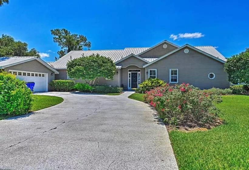 Waterfront Lake Placid Home With Private Dock!