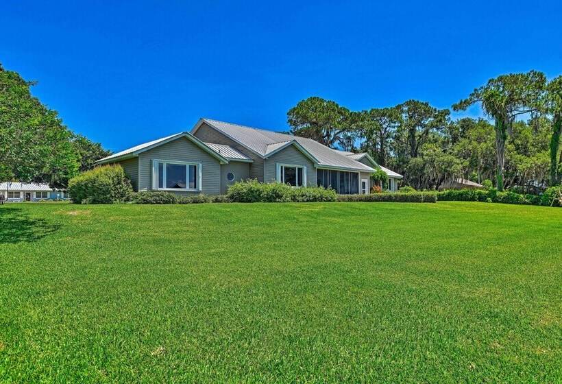 Waterfront Lake Placid Home With Private Dock!