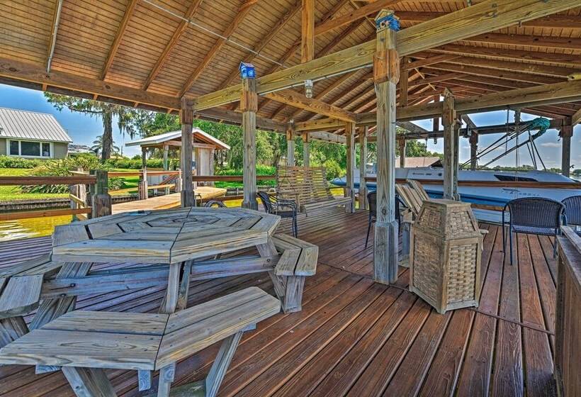 Waterfront Lake Placid Home With Private Dock!