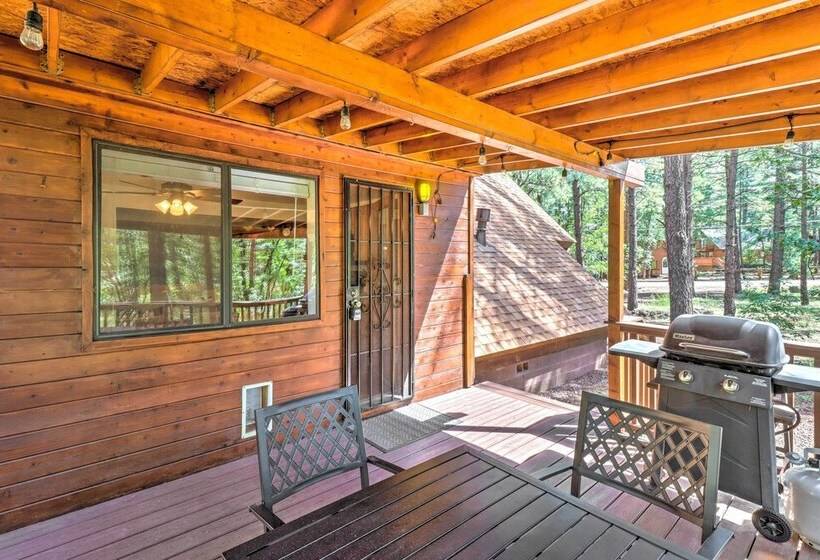 A Frame Pinetop Cabin < 6 Mi To Rainbow Lake!