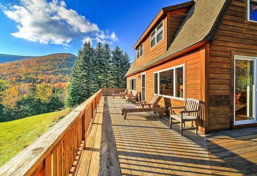 Bearpen Lodge On 125 Acres Near Belleayre Mtn!