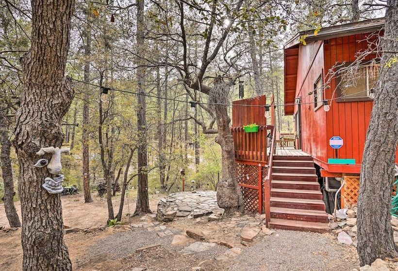 Peaceful Cabin W/ Deck & Grill: 1 Mi To Crown King