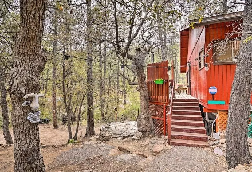 Peaceful Cabin W/ Deck & Grill: 1 Mi To Crown King