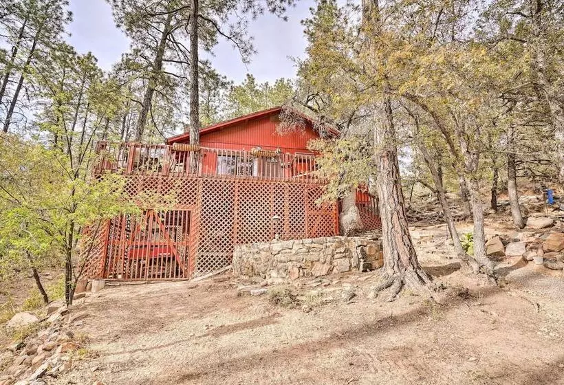 Peaceful Cabin W/ Deck & Grill: 1 Mi To Crown King