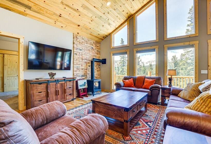 22str 00283 Fairplay Cabin W/ Deck & Mtn Views