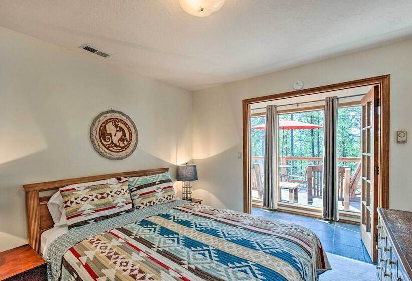 Hot Tub, Game Room: Spacious Angel Fire Retreat!