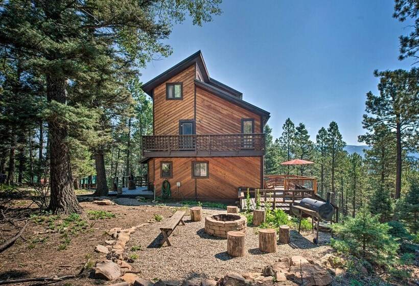 Hot Tub, Game Room: Spacious Angel Fire Retreat!