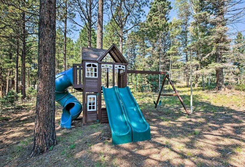 Hot Tub, Game Room: Spacious Angel Fire Retreat!