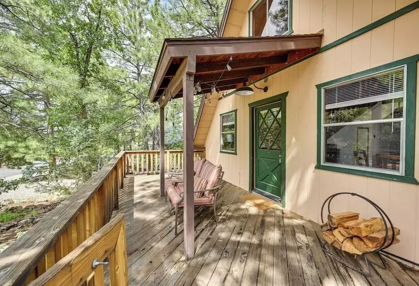 Munds Park A Frame Cabin W/ Deck & Grill