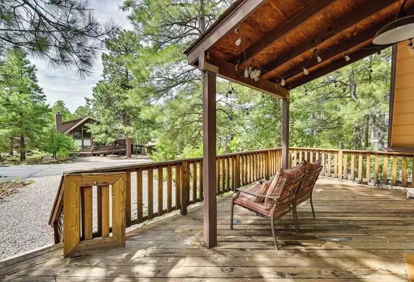 Munds Park A Frame Cabin W/ Deck & Grill