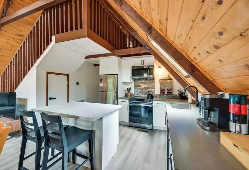 Munds Park A Frame Cabin W/ Deck & Grill