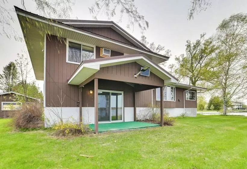 Riverfront Sault Ste Marie Home W/ Dock!